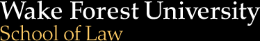 Wake Forest Law School logo