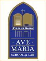 Ave Maria University School of Law logo